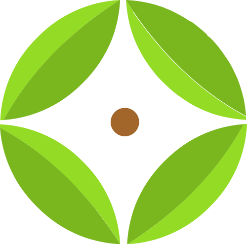 綠色葉子有機(jī)矢量logo圖標(biāo) logo png