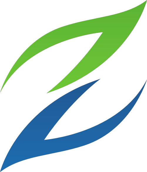 綠色藍(lán)色字母Z矢量logo圖標(biāo) logo png