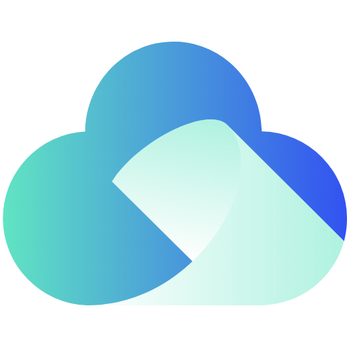 云漸變矢量素材 logo png