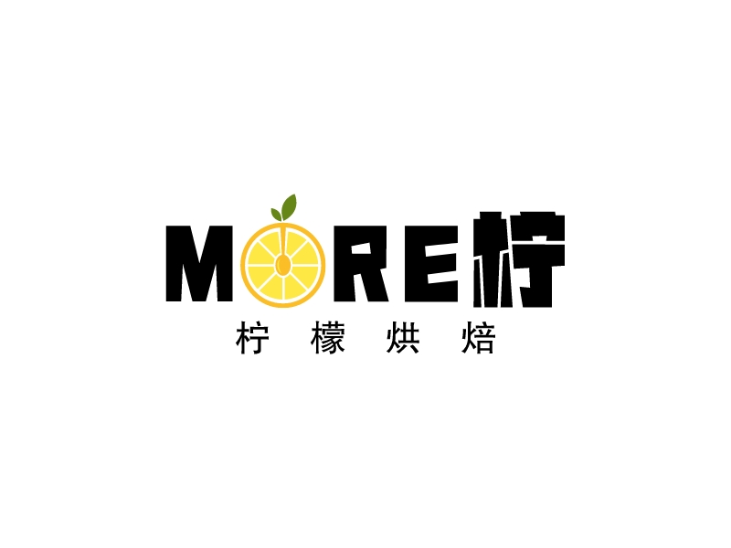 MORE檸logo設計