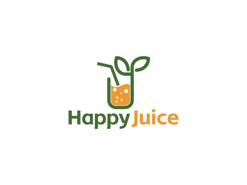 Happy Juicelogo設(shè)計(jì)