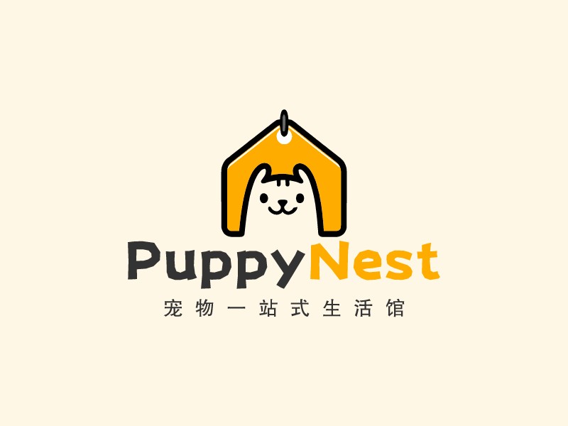 Puppy NestLOGO設(shè)計